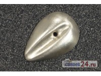 Чешуйки CR147 Лепесток, 10,5 х 7,5 мм., никель, 500 шт.